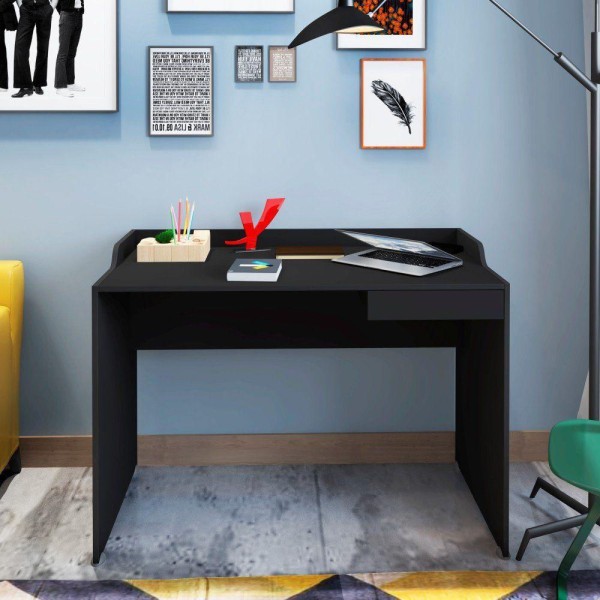 Encontraproduto.com.br - Mesa para Computador Escrivaninha Slim Web 1 Gaveta - Artany
