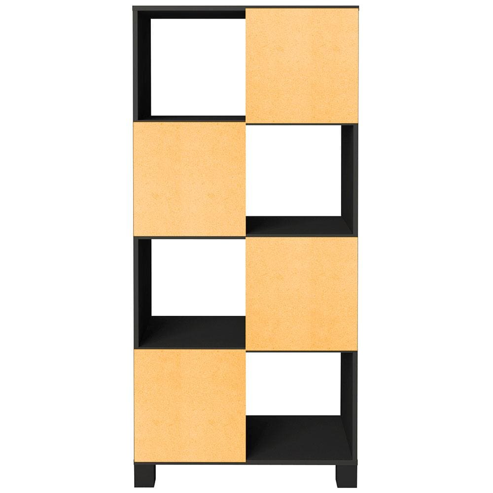 Encontraproduto.com.br - Armário Artany Wally Com 4 Portas Preto