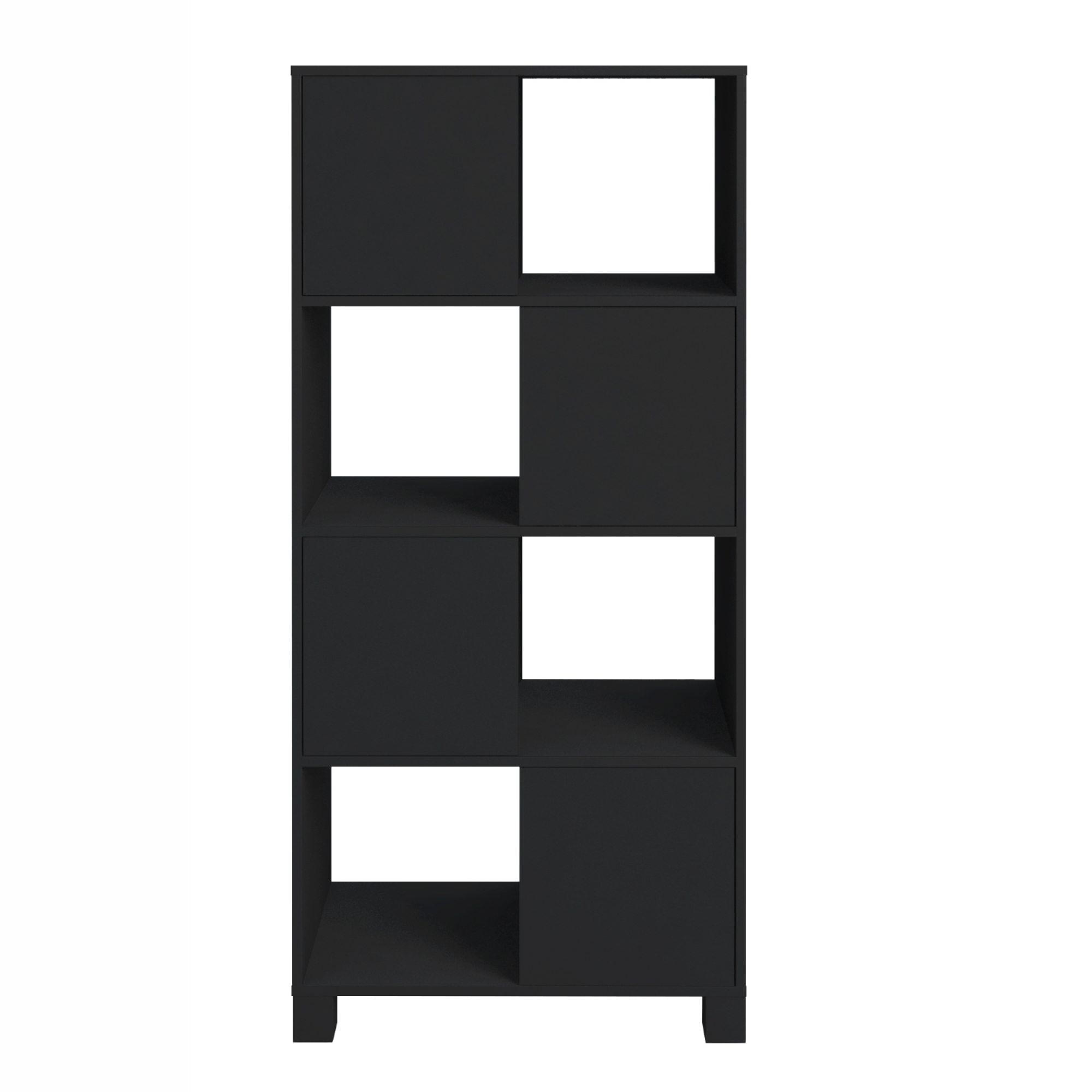 Encontraproduto.com.br - Armário Artany Wally Com 4 Portas Preto