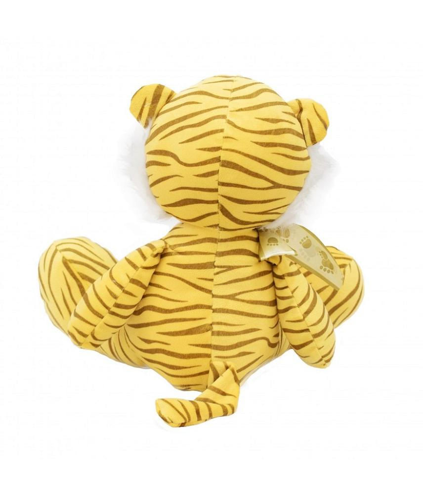 Encontraproduto.com.br - Tigre de Pelúcia Com Laço 33cm
