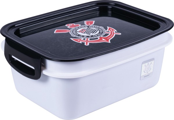 MARMITA TRAVA CORINTIANS 850ML 16204 PLASUTIL