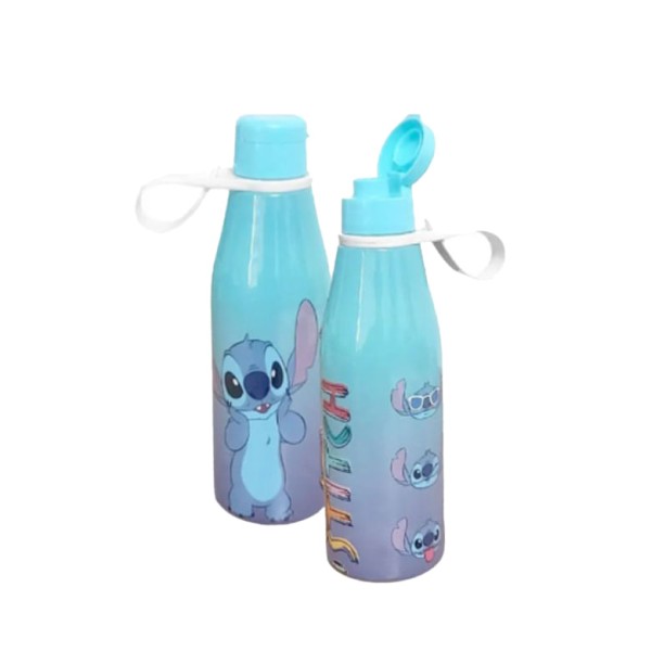 Garrafa Plasútil Abre Fácil Stitch 530ml un