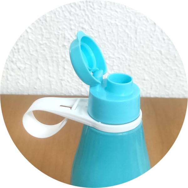 Encontraproduto.com.br - Garrafa Plasútil Abre Fácil Stitch 530ml un