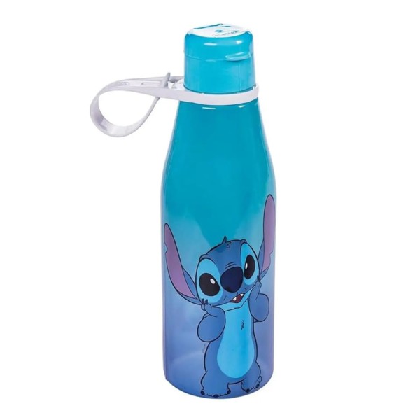 Encontraproduto.com.br - Garrafa Plasútil Abre Fácil Stitch 530ml un