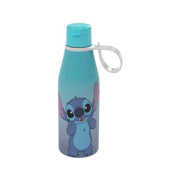Encontraproduto.com.br - Garrafa Plasútil Abre Fácil Stitch 530ml un