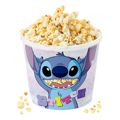 Encontraproduto.com.br - Balde de Pipoca Estampa do Stitch Clássico 2.1 Litros Plasútil