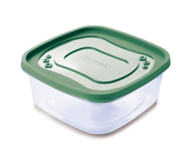 Pote Clic Quadrado Baixo 1,6L - PLASUTIL