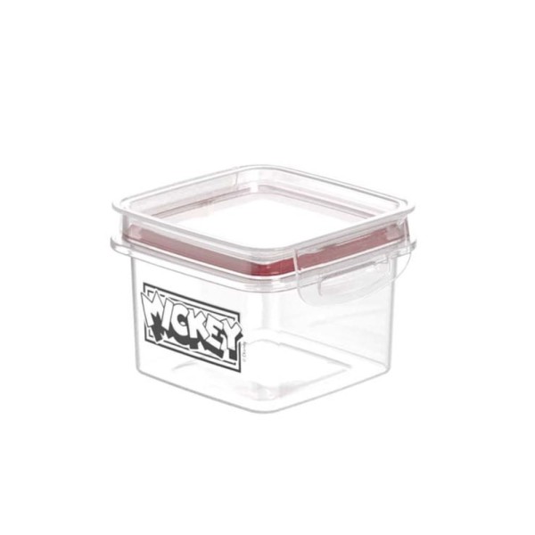Pote Hermético Trava Mais Vermelho Mickey 380ml-plasútil