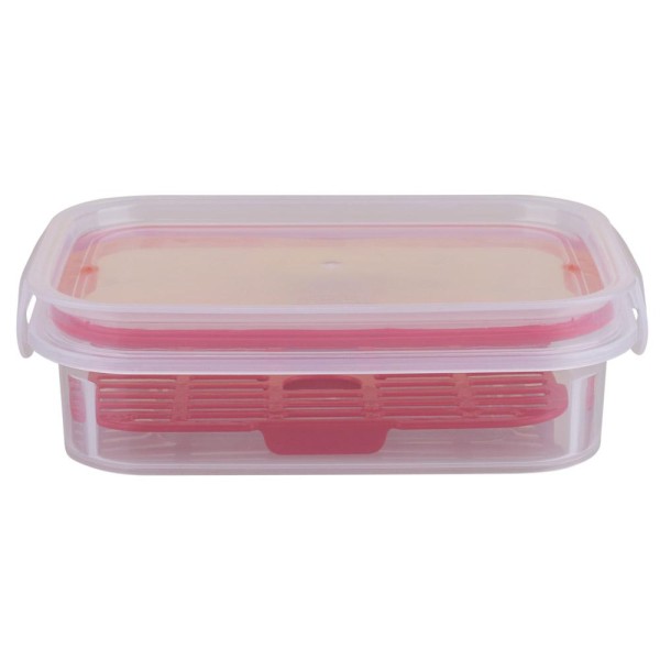 Encontraproduto.com.br - Pote Trava Mais Ret 500Ml C/ Escorredor A3 Plasutil 14341