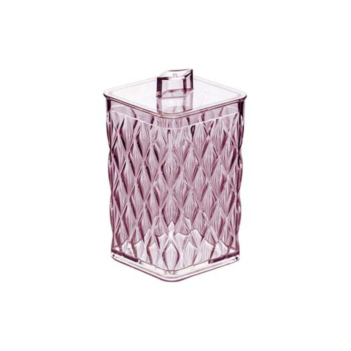 Porta Algodão Plasutil Glamour Rosé 285ml