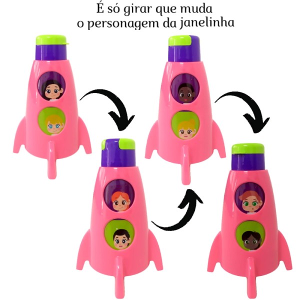 Encontraproduto.com.br - Garrafa Plasútil Foguete 320ml