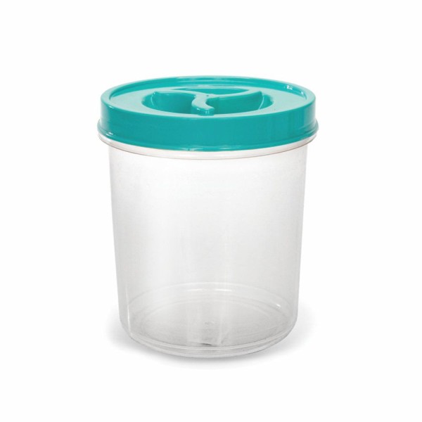 Encontraproduto.com.br - Pote Mantimento Redondo Tampa Com Rosca Avulso 3,3 Litros 2498 Ercaplast