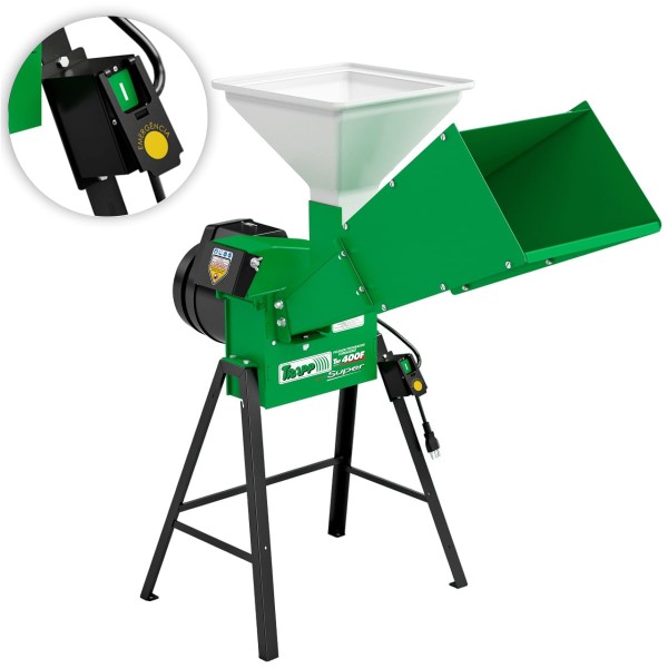 Encontraproduto.com.br - Triturador Forrageiro 2cv 60hz Monofásico 127/220V NR-12 TRF 400F Trapp