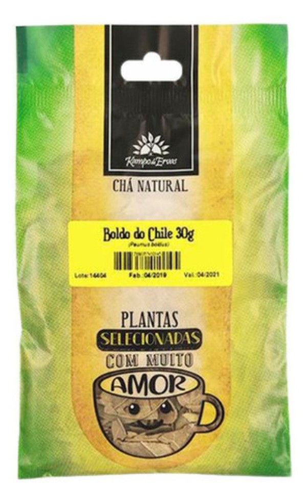 Chá de Boldo do Chile Kampo de Ervas 30g