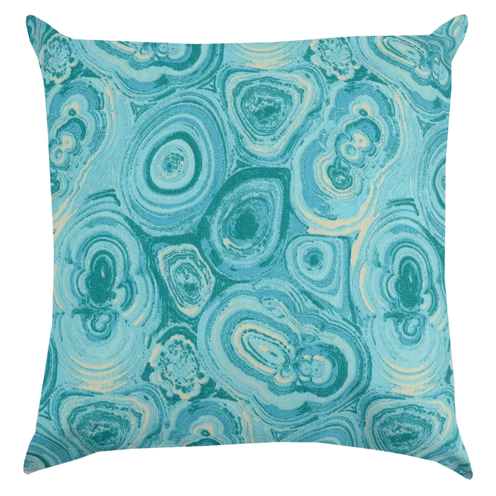 Almofada Próxima 43Cm Acqua Summer Ondas Azul