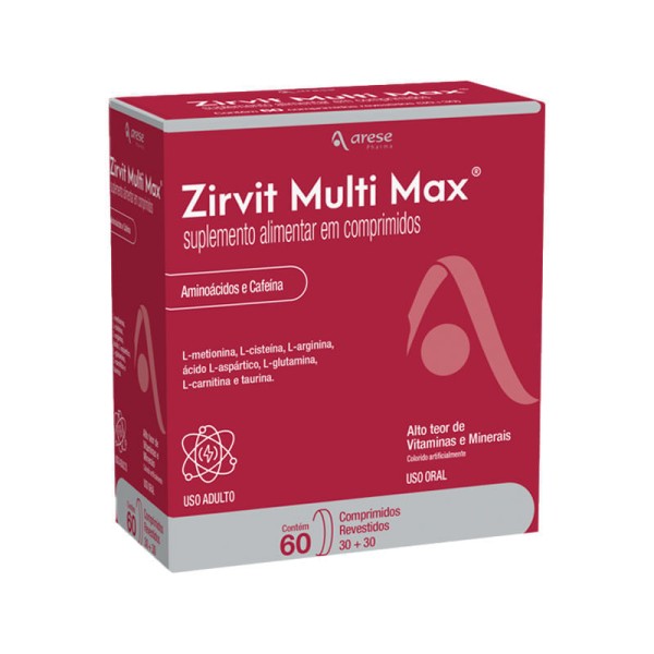 Zirvit Multi Max Caixa 60 Comprimidos