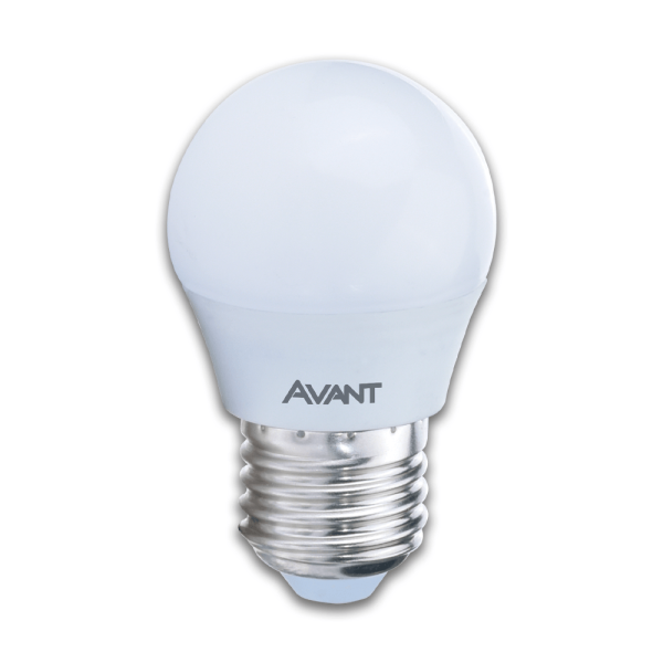 Lâmpada LED Branca Bolinha de 4W 6500K Bivolt - AVANT