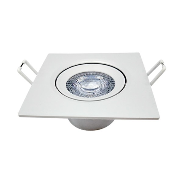 Encontraproduto.com.br - Spot Led Quadrado Branca 3w 3000k - Avant