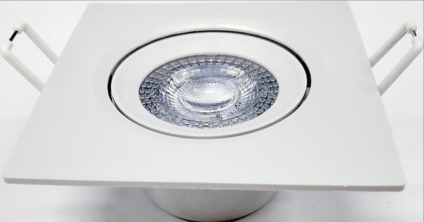 Encontraproduto.com.br - Spot Led Quadrado Branca 3w 3000k - Avant