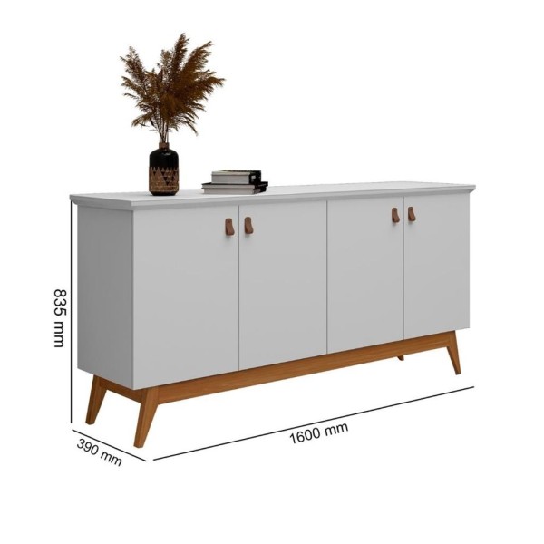 Encontraproduto.com.br - Balcão Buffet 4 Portas Absolut J&A Móveis