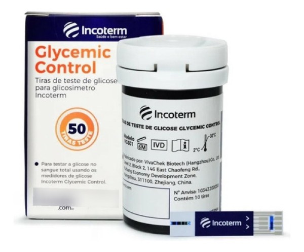 Tiras Glicemia Incoterm 25 Unidades