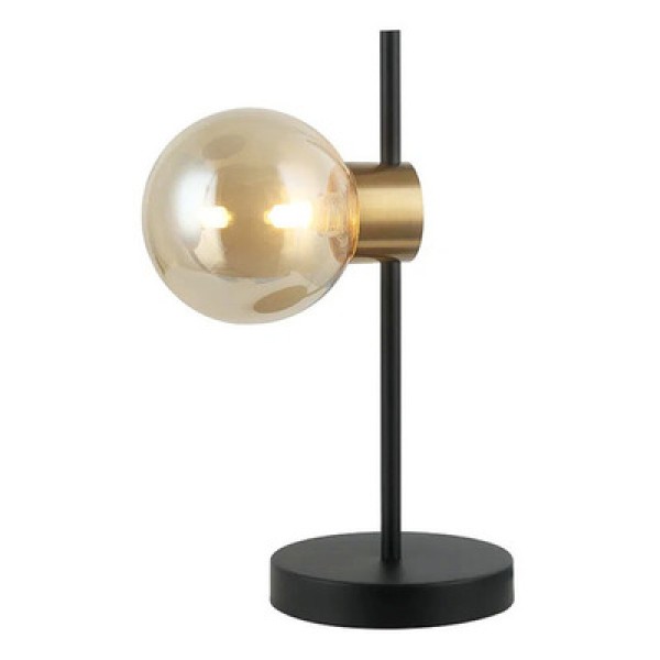 Encontraproduto.com.br - Abajur Tutu Black Gold E Champagne 32cm Para 1 Lâmpada G9 De Led - Hl029