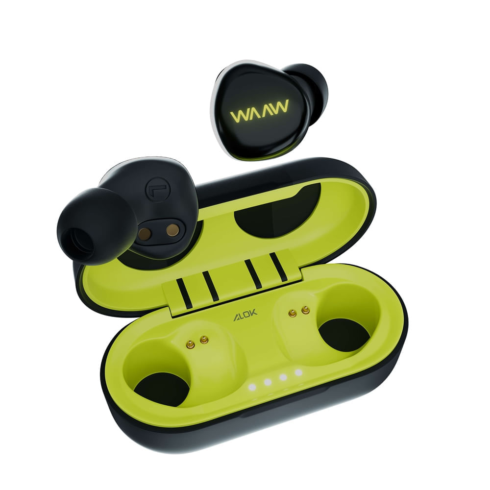 Encontraproduto.com.br - WAAW MOB 100EB Fone de Ouvido Bluetooth TWS