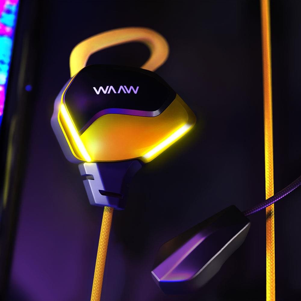 Encontraproduto.com.br - Fone de Ouvido Intra-Auricular Gamer WAAW By Alok Energy 10EWG com Microfone Integrado