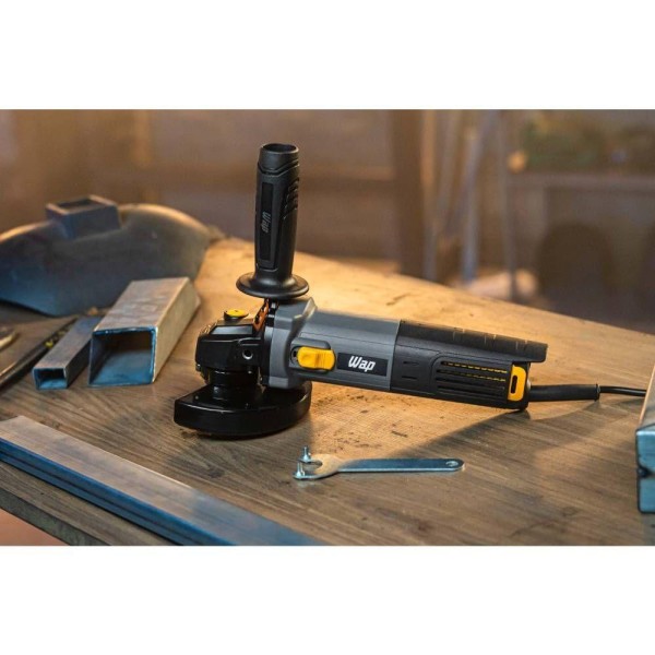 Encontraproduto.com.br - Esmerilhadeira Angular 5 Wf Es01 Com Empunhadura Auxiliar E Protetor De Disco 127v