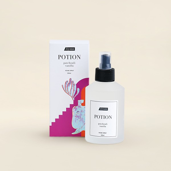 Home Spray Potion Patchouli Vanilla  200ml - ACASA