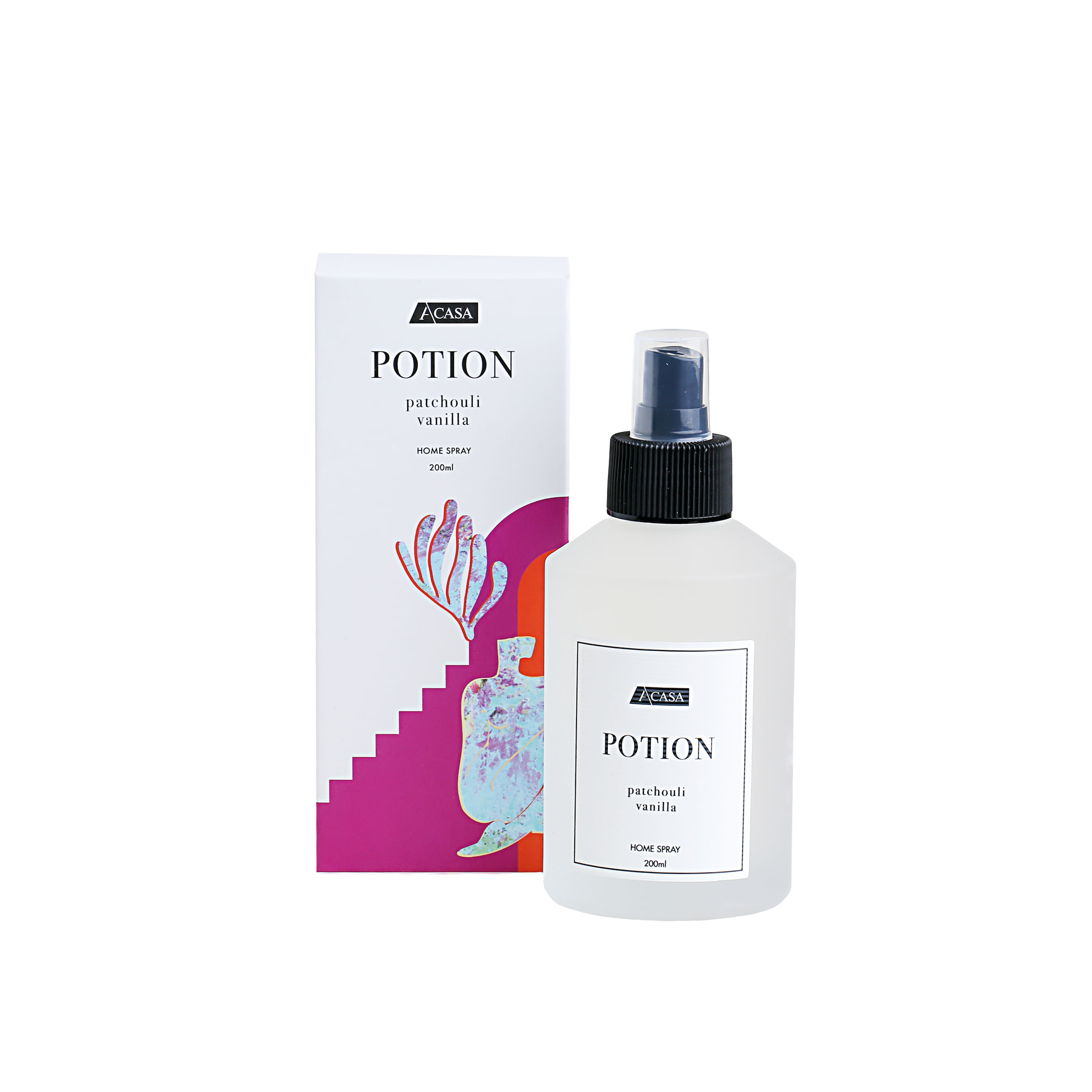 Home Spray Potion Patchouli Vanilla  200ml - ACASA