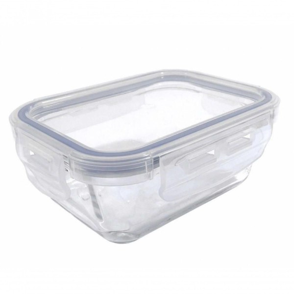 Encontraproduto.com.br - Pote De Vidro Retangular Hermetico Marmita 1000 Ml - Mimo