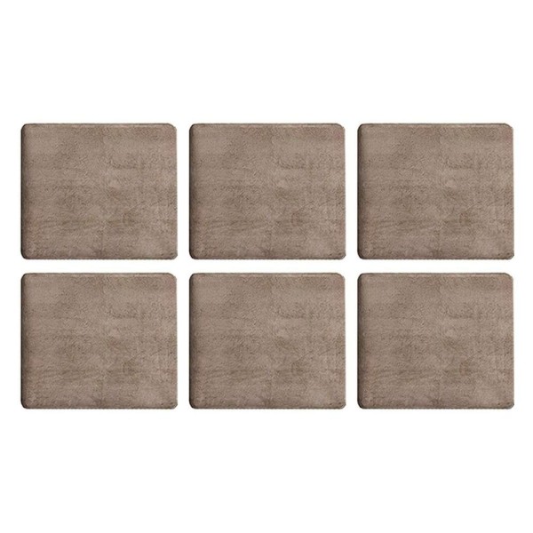 Encontraproduto.com.br - Painel de Cama Box Estofada Casal/Queen Lucca (6 Unidades) Capuccino/Animale Chocolate - Rufato