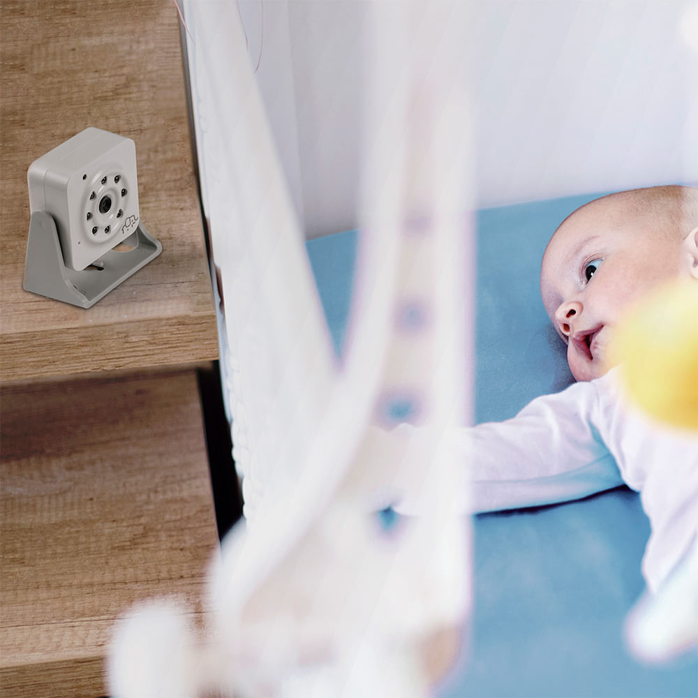 Encontraproduto.com.br - Babá Eletrônica Multikids com Câmera Baby Talk