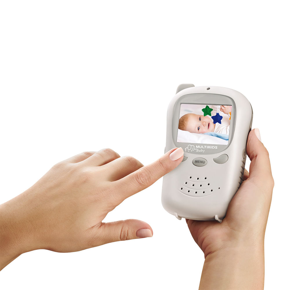 Encontraproduto.com.br - Babá Eletrônica Multikids com Câmera Baby Talk