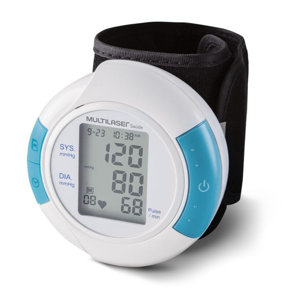 Encontraproduto.com.br - Monitor De Pressão Arterial de Pulso - Multilaser Saúde - HC075