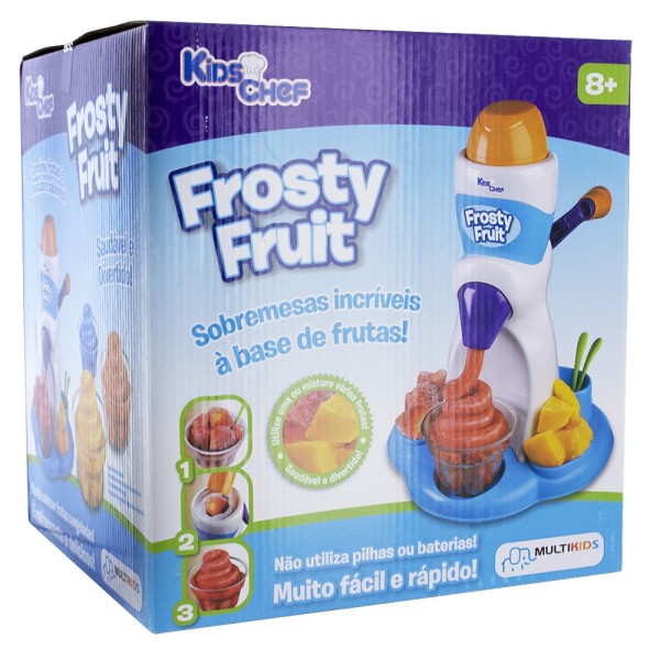 Encontraproduto.com.br - Kids Chef Frosty Fruit com Acessórios Funcionamento Manual Indicado para +8 Anos Multikids - BR363