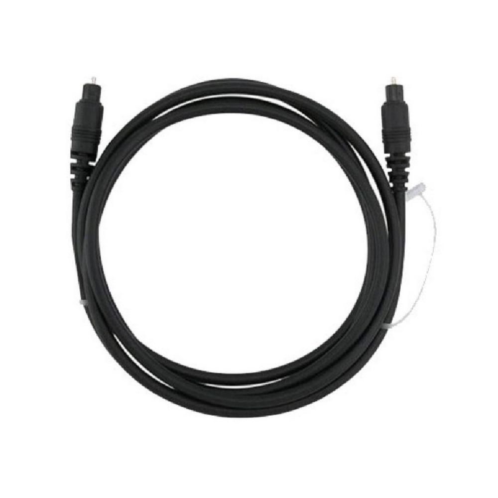 Encontraproduto.com.br - Cabo Óptico Áudio Digital Toslink 2 Metros 4mm Premium Quality