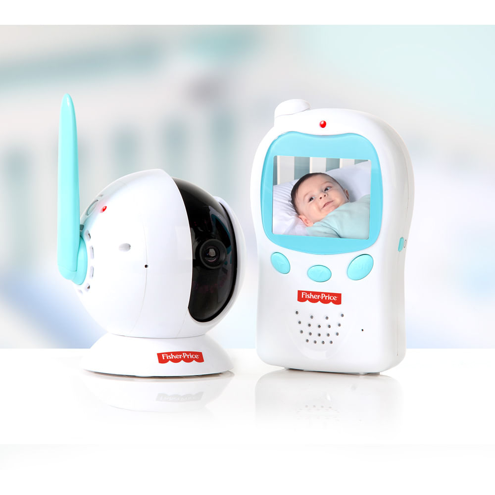 Encontraproduto.com.br - Babá Eletrônica Fisher Price com Câmera BB300