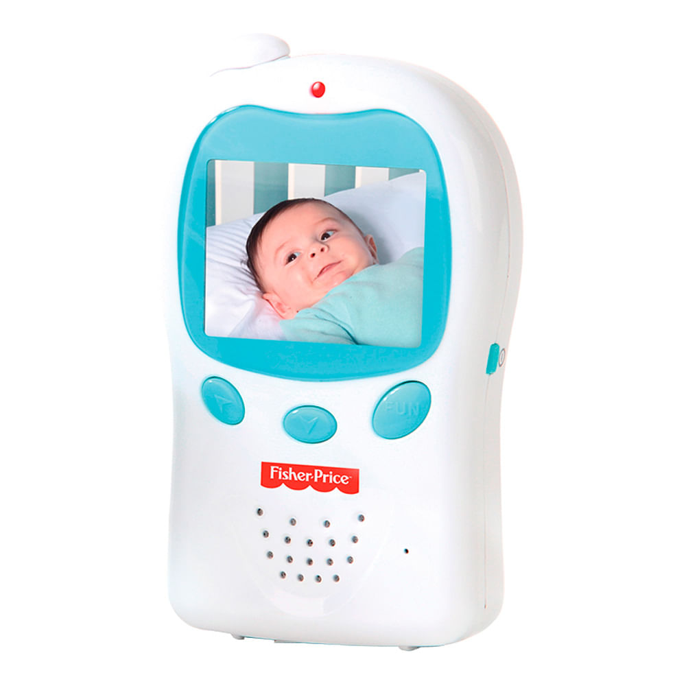 Encontraproduto.com.br - Babá Eletrônica Fisher Price com Câmera BB300