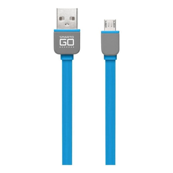 Encontraproduto.com.br - Cabo USB 2.0 e Micro USB de 5 Pinos Azul Multilaser WI298A