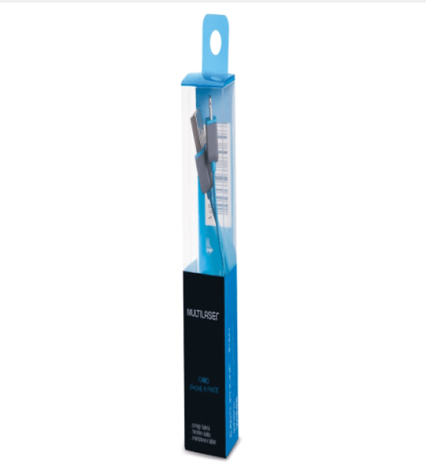 Encontraproduto.com.br - Cabo USB Smartogo iPhone 8 Pinos Cores Sortidas