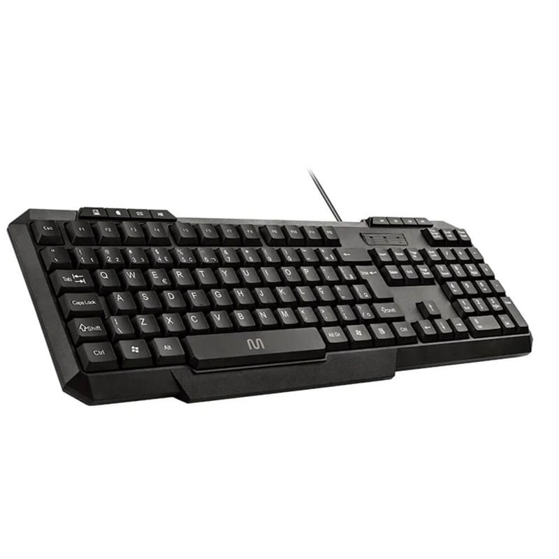 Encontraproduto.com.br - Teclado USB TM100 Multimídia ABNT2 TC206 Preto - Multilaser