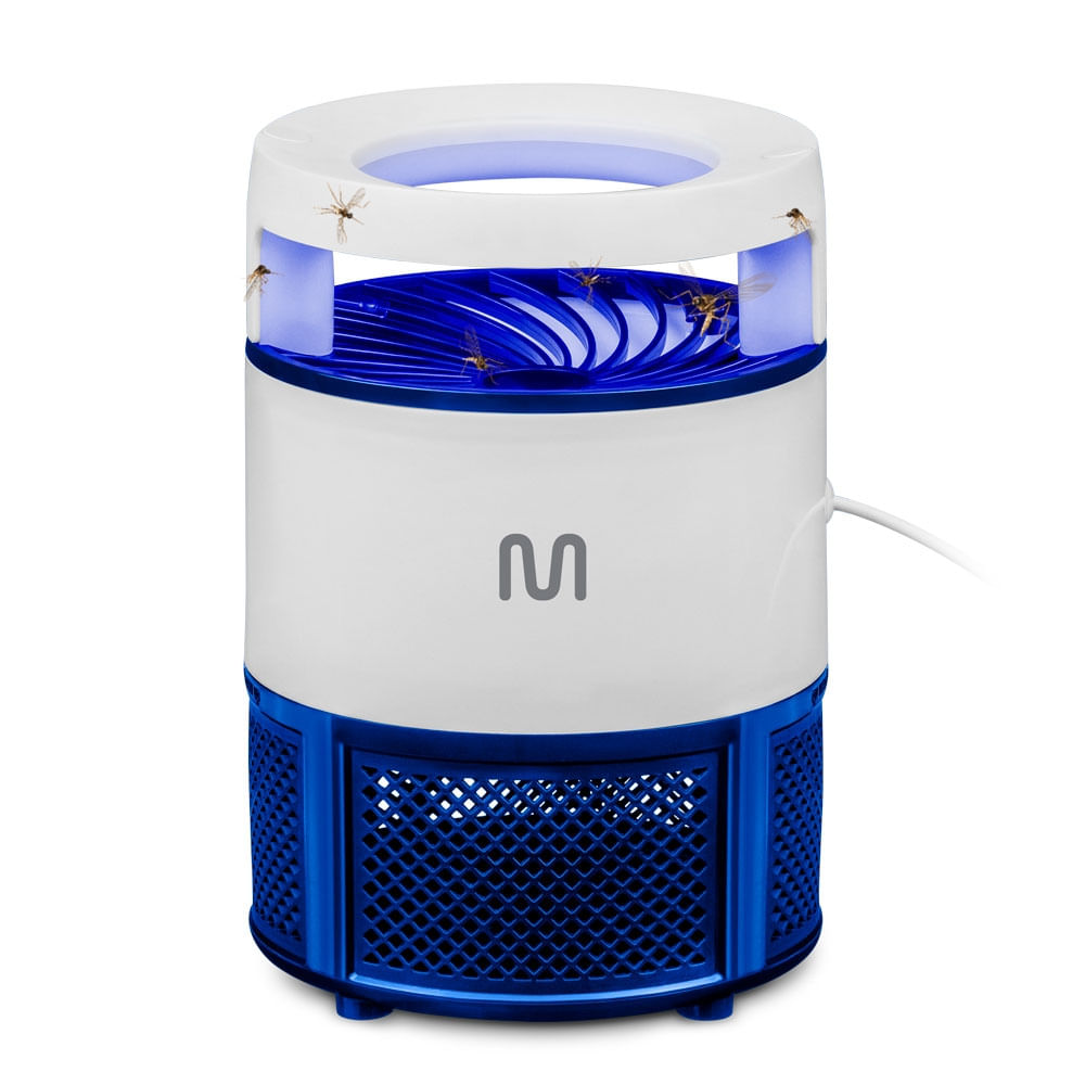 Encontraproduto.com.br - Repelente Mata Mosquito Led Uv Eletrônico Pernilongos Inset Voltagem 110v/220v