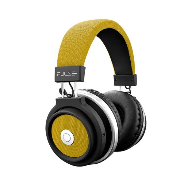 Fone De Ouvido Bluetooth Large Amarelo Pulse Multilaser PH233