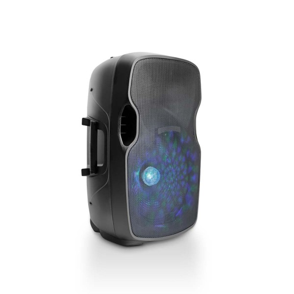 Encontraproduto.com.br - Caixa Amplificadora Multilaser Bluetooth 500W Fm + Microfone Sem Fio - SP263