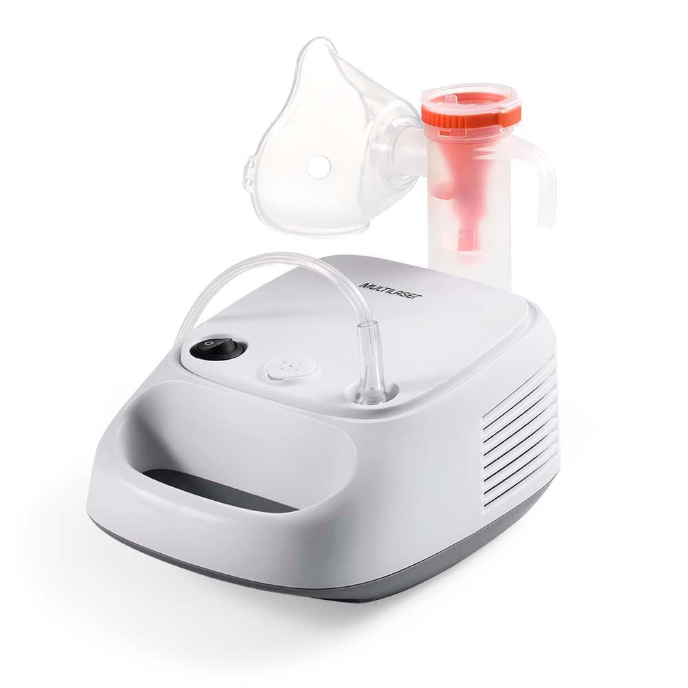 Encontraproduto.com.br - Inalador Compressor - NebPlus - Bivolt - Multilaser Saúde - HC110
