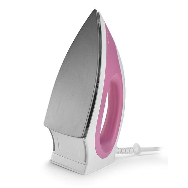 Encontraproduto.com.br - Ferro de Passar Roupa a Seco Multilaser 220V 1200W LED Branco/Rosa - HO017