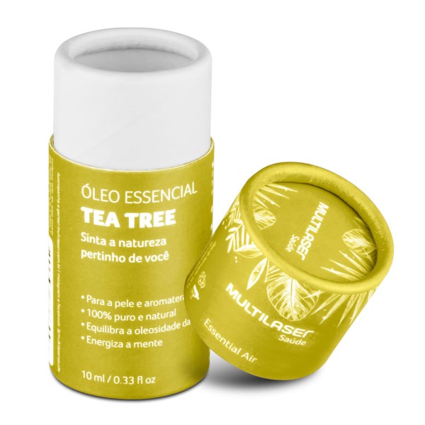 Encontraproduto.com.br - Óleo Essencial De Tea Tree Curar 10ML Multilaser Saúde - HC127