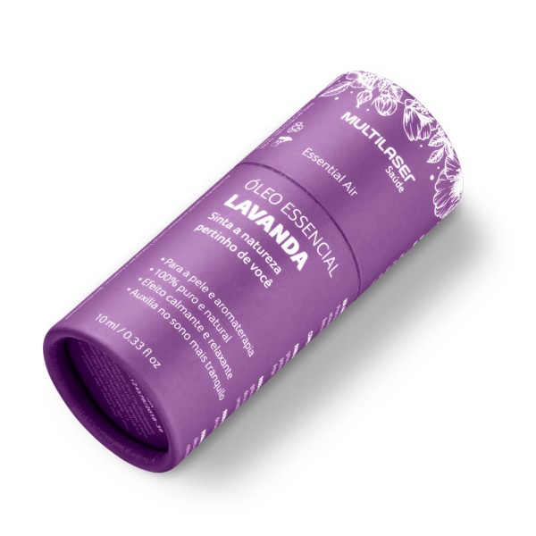 Encontraproduto.com.br - Óleo Essencial De Lavanda Anti - Estresse 10ML Multilaser Saúde - HC122